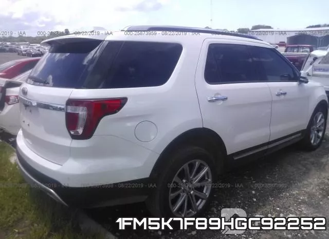 1FM5K7F89HGC92252 фото 5