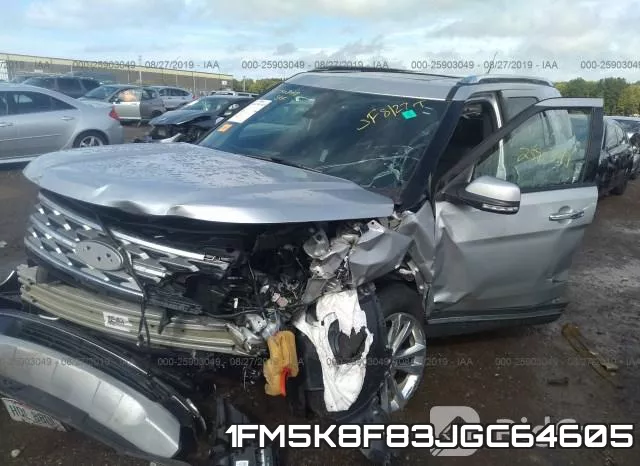 1FM5K8F83JGC64605 фото 3