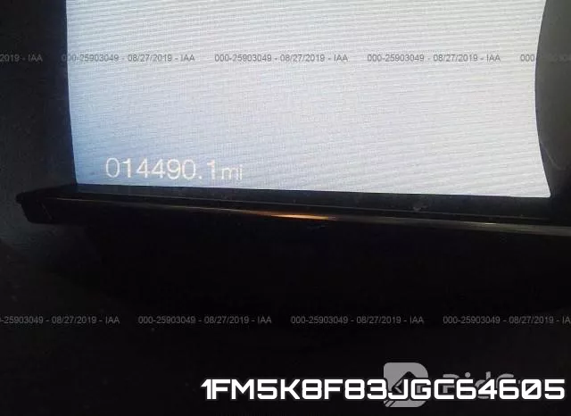 1FM5K8F83JGC64605 фото 8