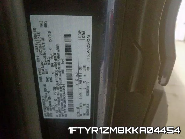 1FTYR1ZM8KKA04454 фото 2
