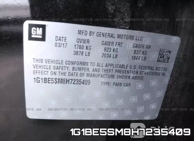 1G1BE5SM8H7235409 фото 10