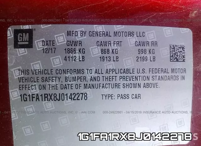 1G1FA1RX8J0142278 фото 10