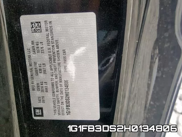 1G1FB3DS2H0134806 фото 2