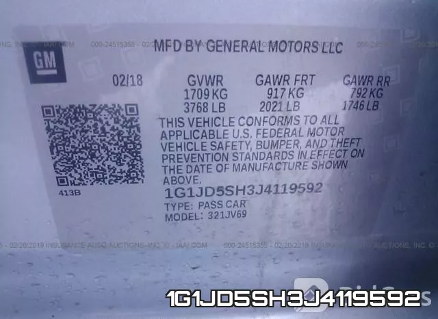 1G1JD5SH3J4119592 фото 10