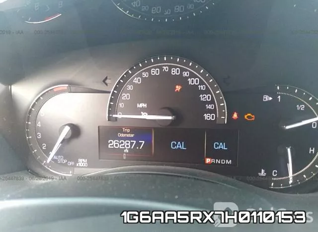 1G6AA5RX7H0110153 фото 8