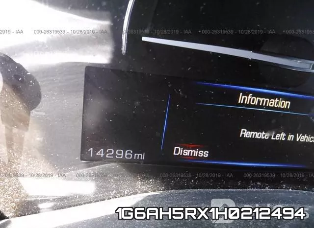 1G6AH5RX1H0212494 фото 8