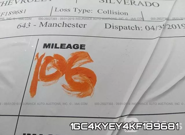 1GC4KYEY4KF189681 фото 7