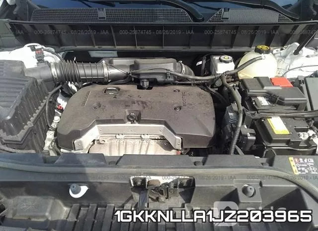 1GKKNLLA1JZ203965 фото 2