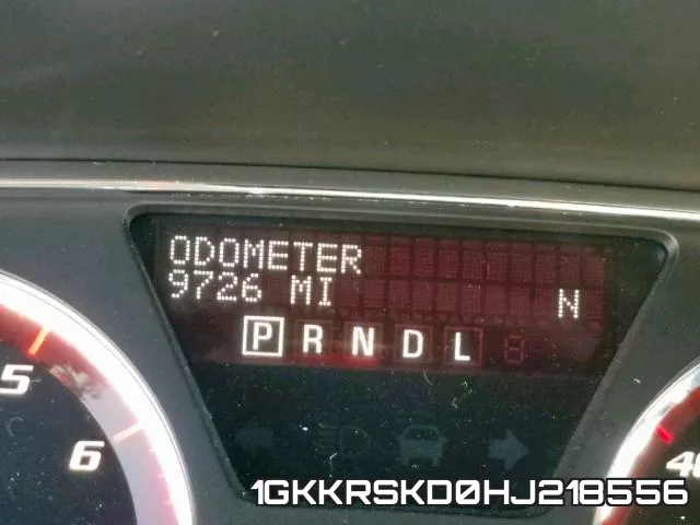 1GKKRSKD0HJ218556 фото 9