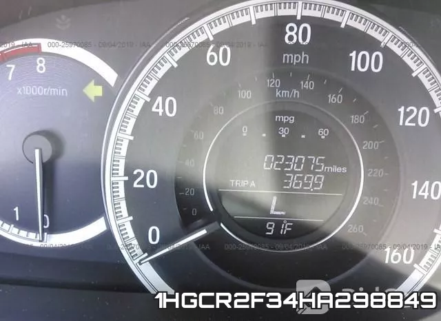 1HGCR2F34HA298849 фото 8