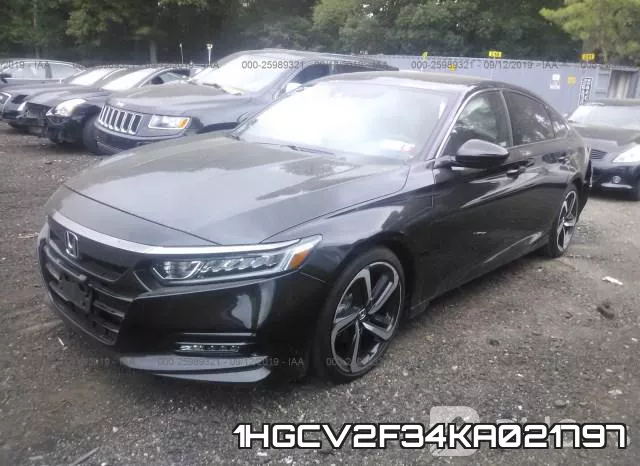 1HGCV2F34KA021797 фото 3