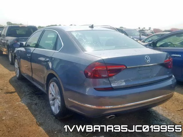 1VWBA7A35JC019955 фото 4