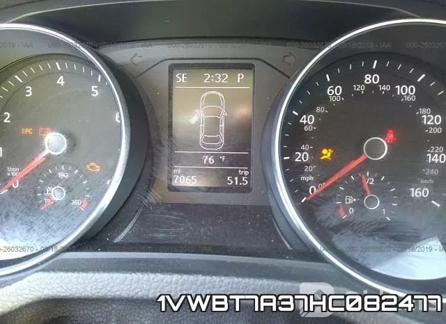 1VWBT7A37HC082477 фото 8