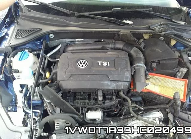 1VWDT7A33HC020499 фото 2