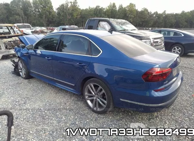 1VWDT7A33HC020499 фото 4