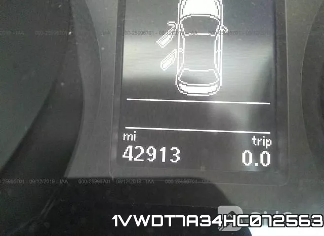 1VWDT7A34HC072563 фото 8