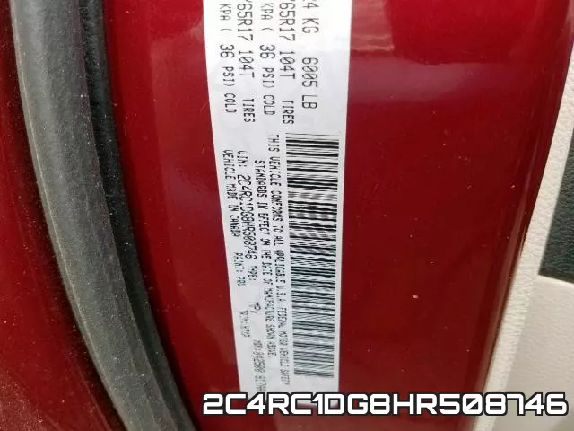2C4RC1DG8HR508746 фото 2