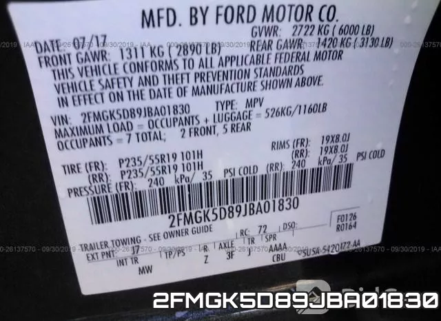 2FMGK5D89JBA01830 фото 10