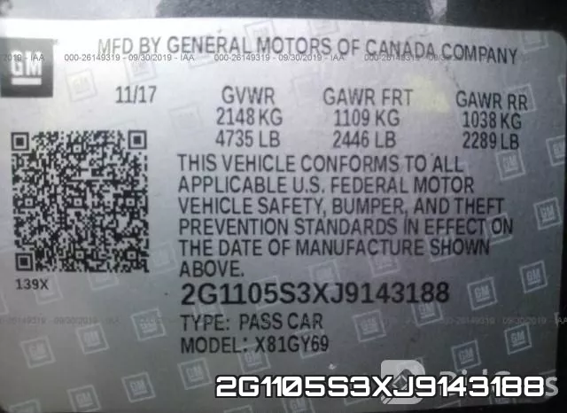 2G1105S3XJ9143188 фото 9