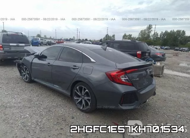 2HGFC1E57KH701534 фото 4
