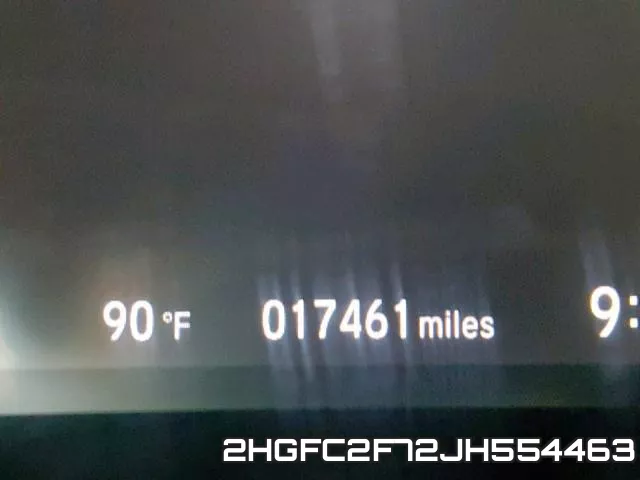 2HGFC2F72JH554463 фото 9