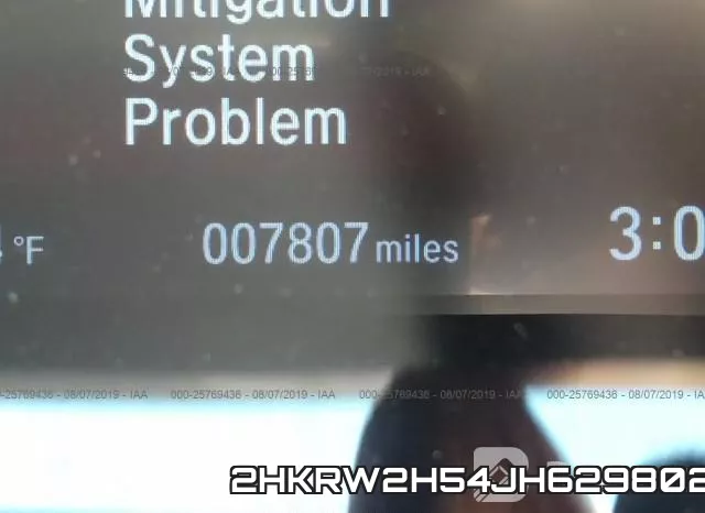 2HKRW2H54JH629802 фото 8