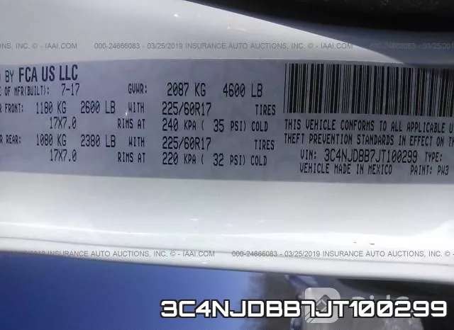 3C4NJDBB7JT100299 фото 10