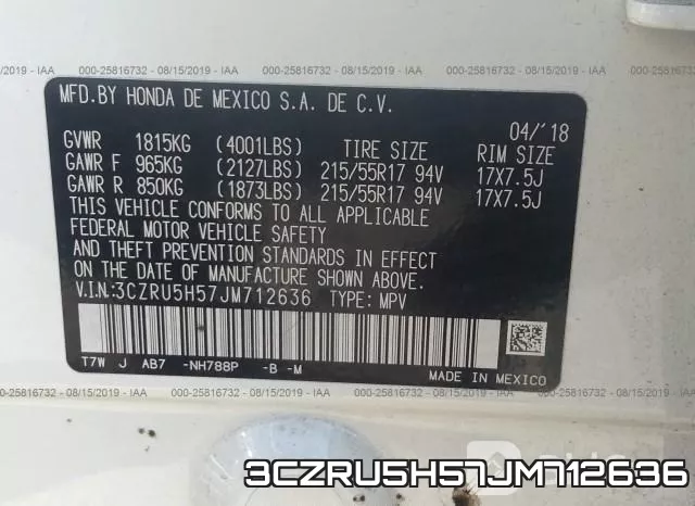 3CZRU5H57JM712636 фото 10