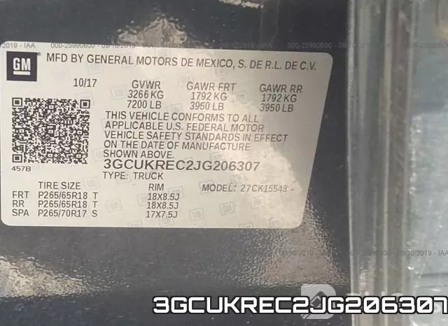 3GCUKREC2JG206307 фото 10