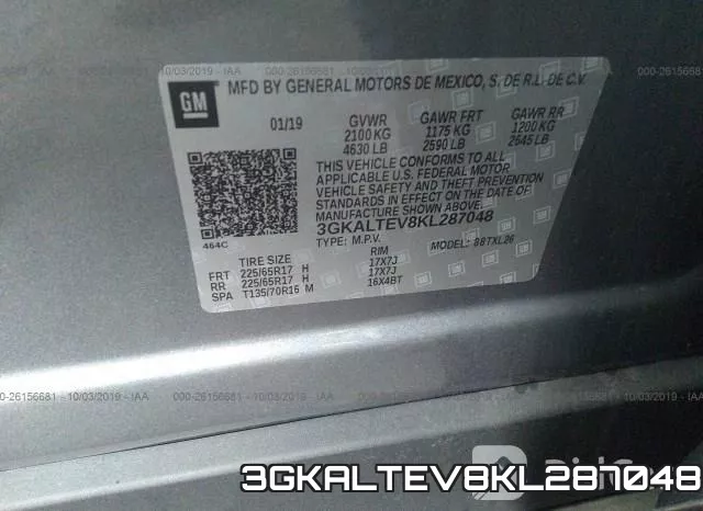 3GKALTEV8KL287048 фото 10