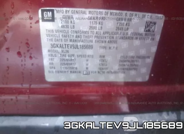 3GKALTEV9JL185689 фото 10