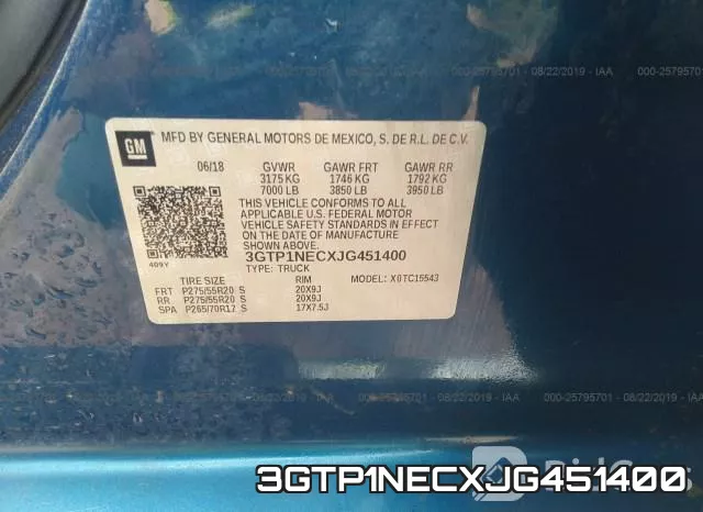 3GTP1NECXJG451400 фото 10