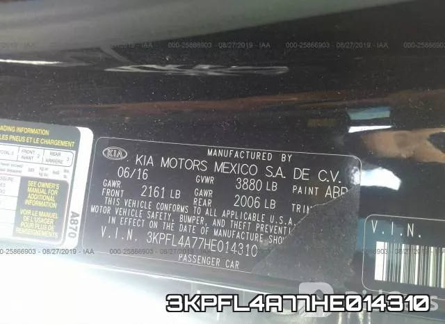 3KPFL4A77HE014310 фото 10