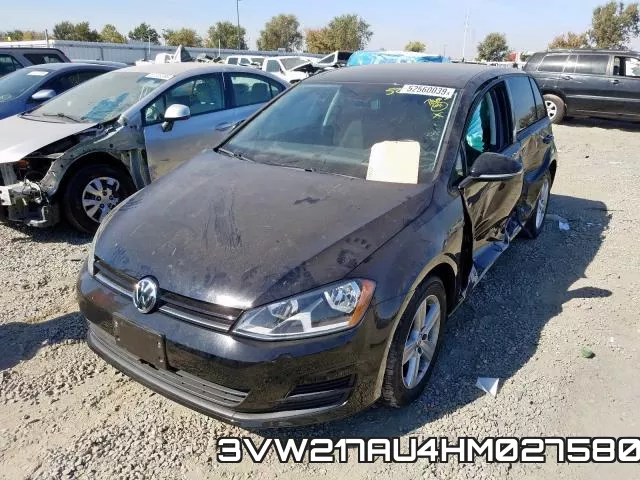 3VW217AU4HM027580 фото 3