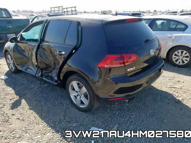 3VW217AU4HM027580 фото 4