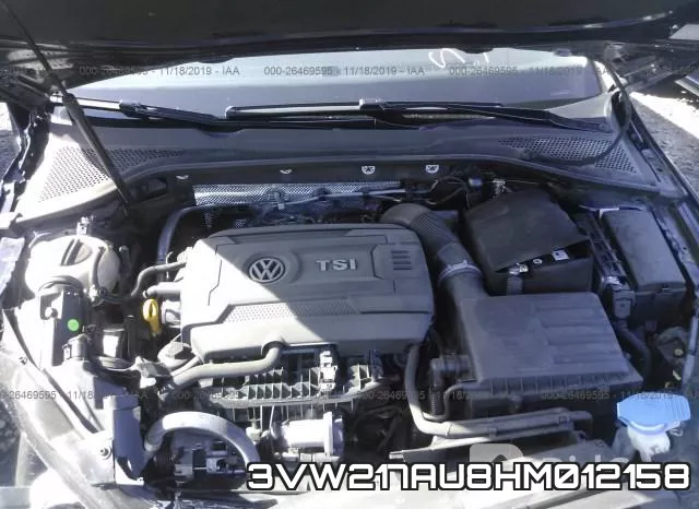 3VW217AU8HM012158 фото 2