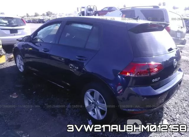 3VW217AU8HM012158 фото 4