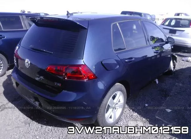 3VW217AU8HM012158 фото 5