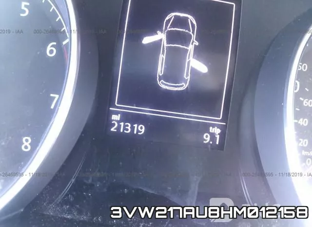 3VW217AU8HM012158 фото 8