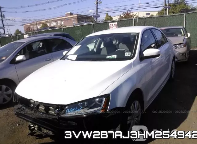 3VW2B7AJ3HM254942 фото 3