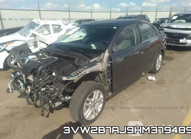 3VW2B7AJ9HM379489 фото 3