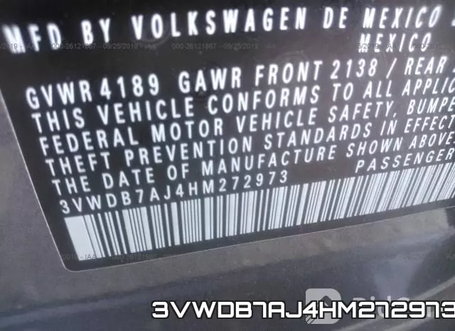 3VWDB7AJ4HM272973 фото 10