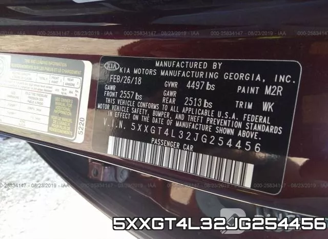 5XXGT4L32JG254456 фото 10