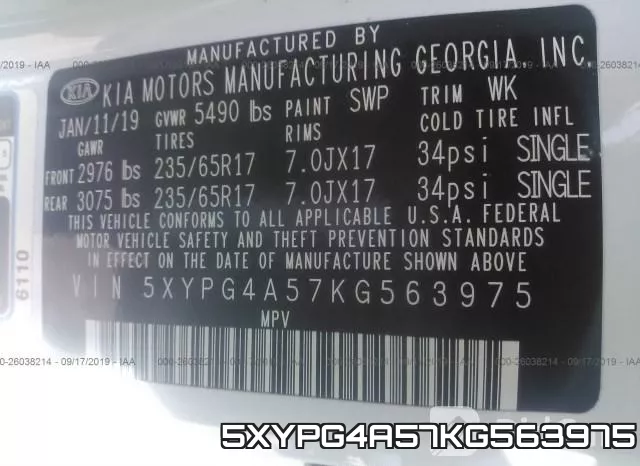 5XYPG4A57KG563975 фото 10