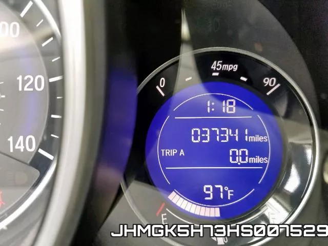 JHMGK5H73HS007529 фото 9
