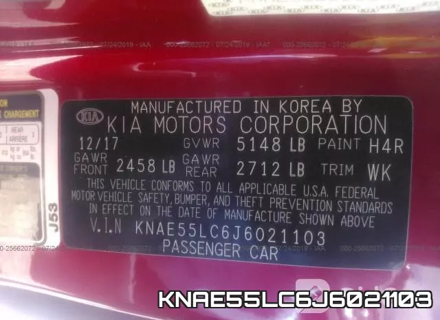 KNAE55LC6J6021103 фото 10