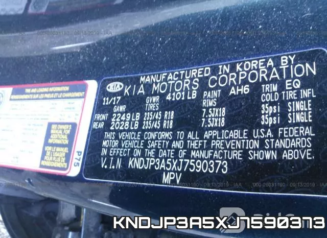 KNDJP3A5XJ7590373 фото 10