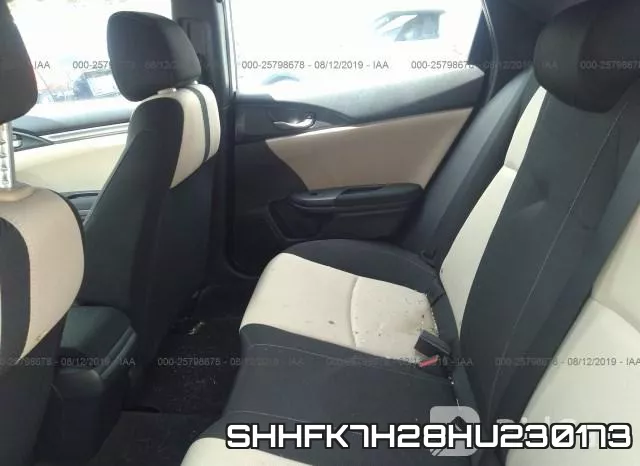 SHHFK7H28HU230173 фото 9