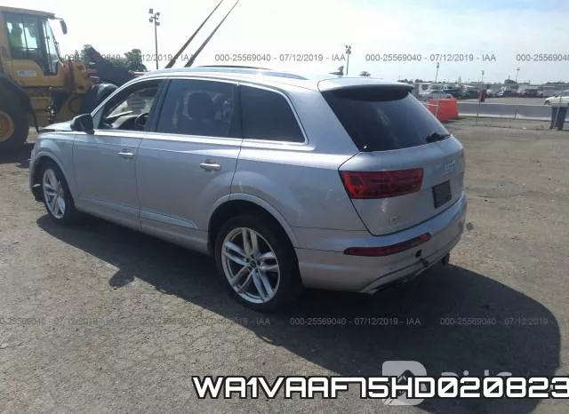 WA1VAAF75HD020823 фото 4
