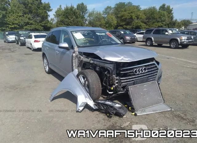 WA1VAAF75HD020823 фото 7